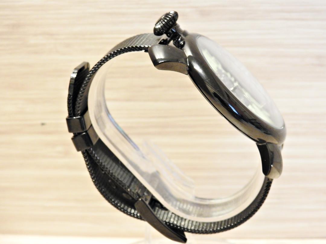 ガガミラノ マヌアーレ スリム 46ｍｍ 新品電池 ライムグリーン メンズ腕時計