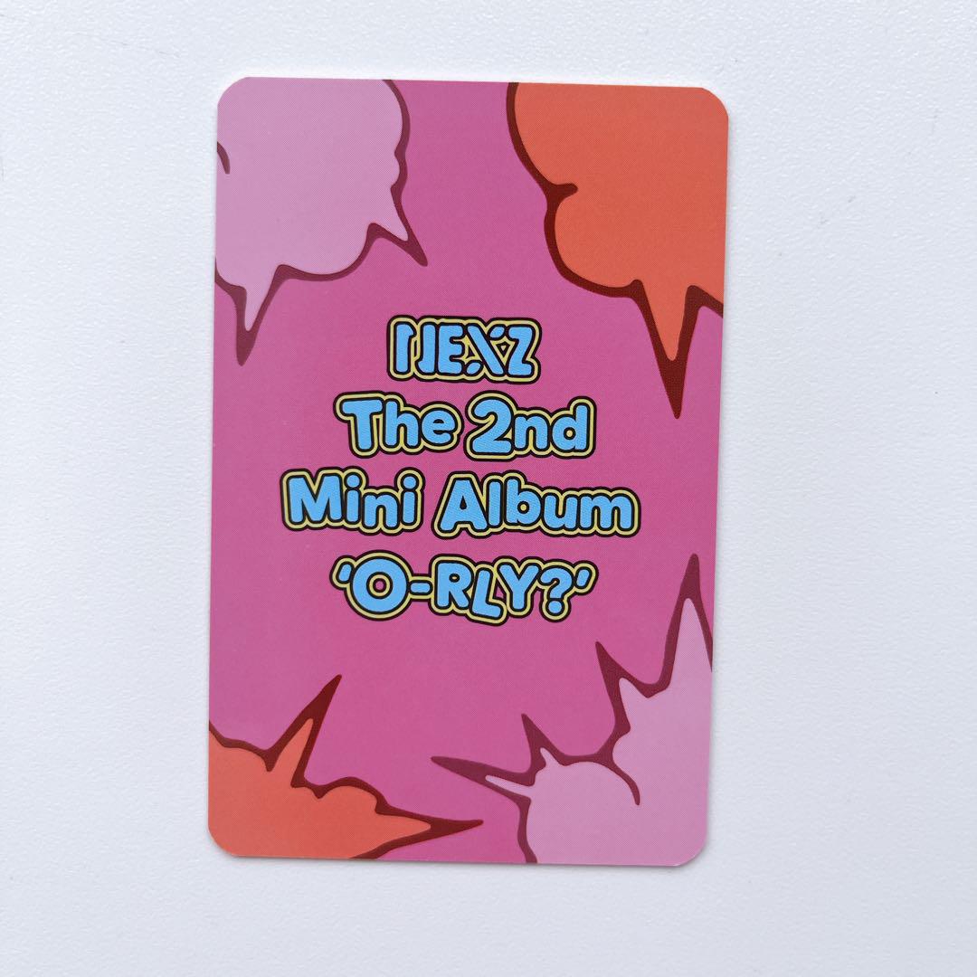 NEXZ ネクスジ O-RLY? ユウキ トレカ イメージカード ステッカー