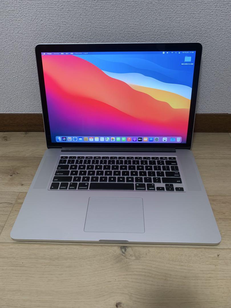 Newバッテリー　MacBook Pro 15インチ　A1398 500GB