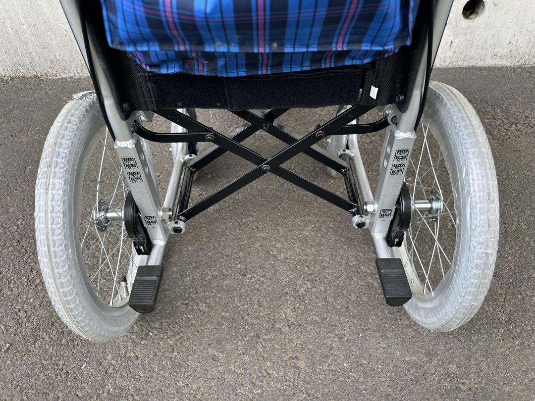 美品　KAWAMURA 車椅子 車いす 介助式 車椅子 カワムラサイクル