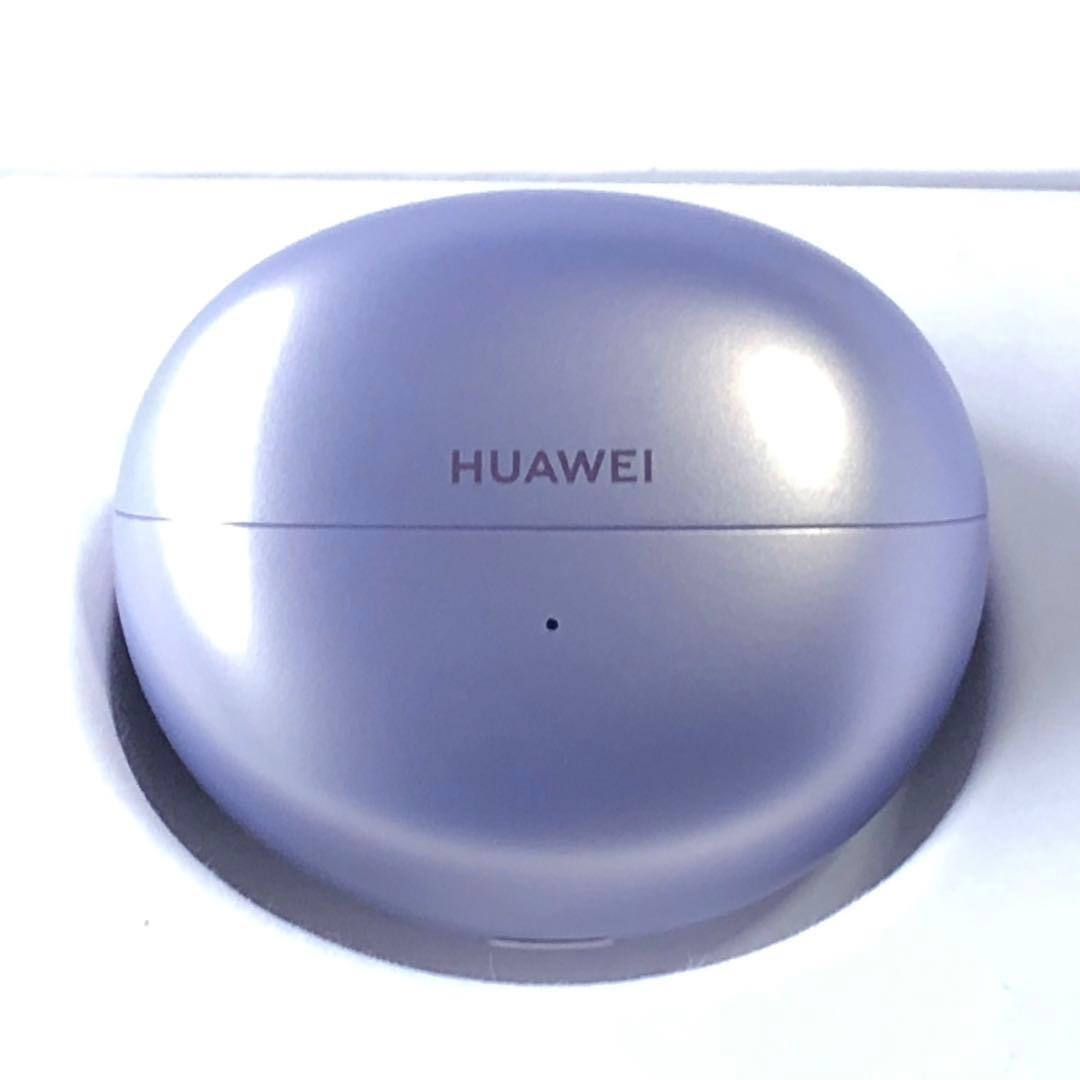 HUAWEI FreeClipワイヤレスイヤホン パープル ワイヤレス充電対応