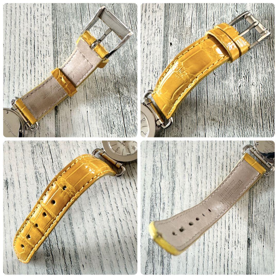 【希少】Salvatore Ferragamo フェラガモ 腕時計 ラウンド