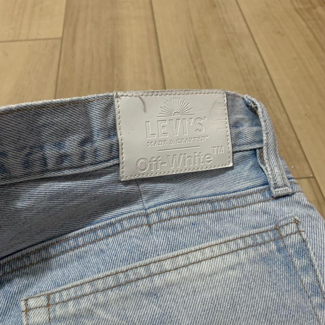 OFF-WHITE Levi’s コラボ 再構築 リメイク フレア ジーンズ