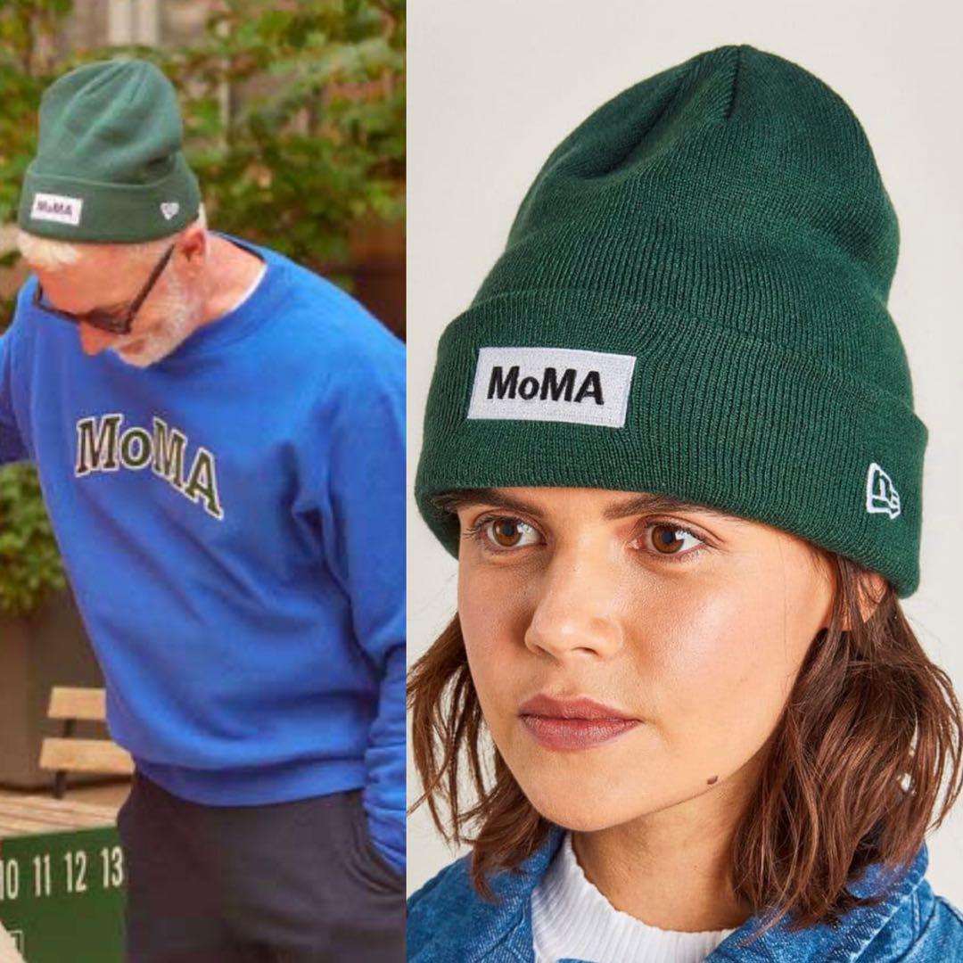 NEW ERA × MoMA 니트모다크그린