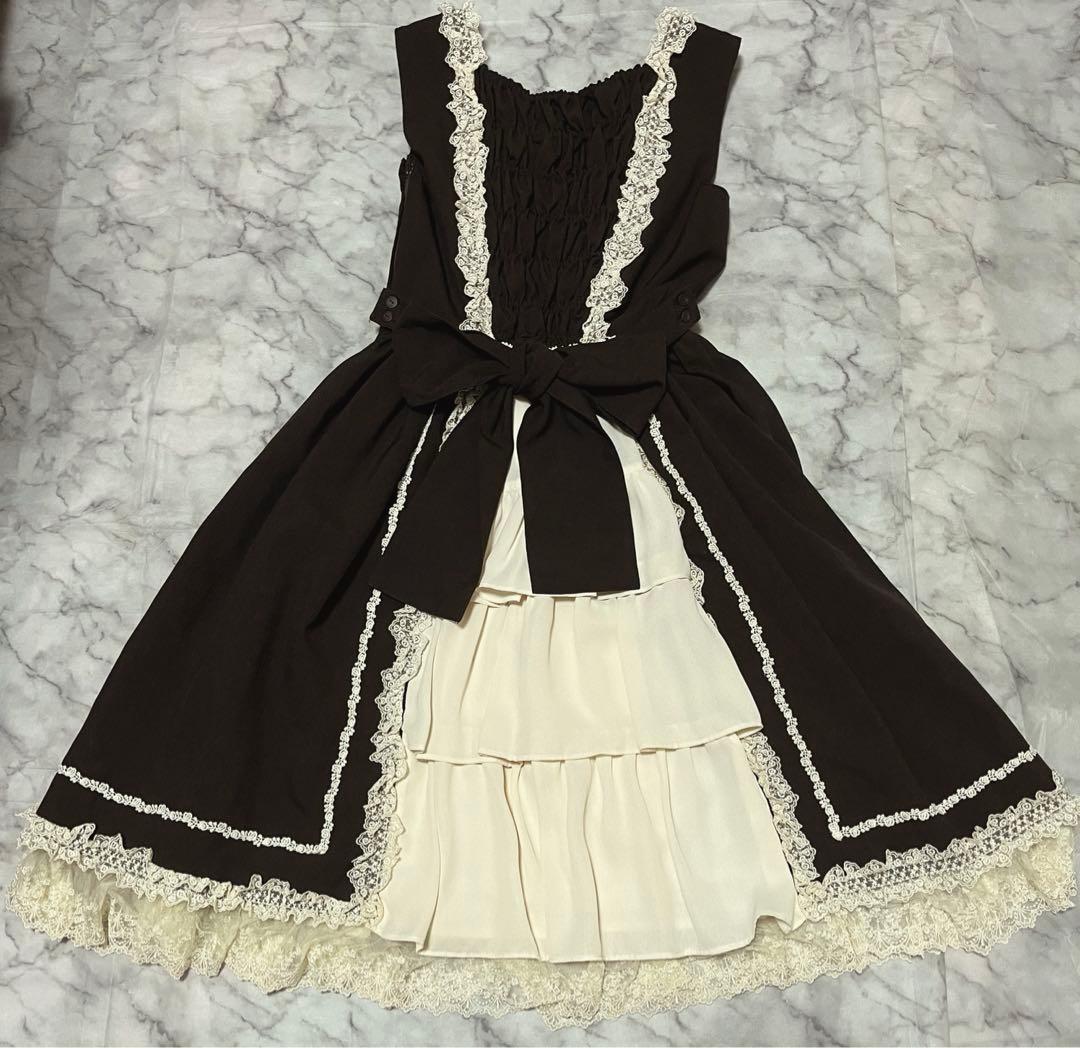 innocentworld ヴィクトリアバッスルジャンパースカート イノセント