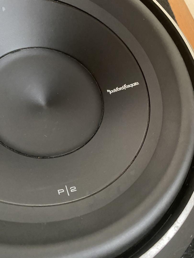 Rockford ロックフォード P2D2-10 ウーファー 10インチ