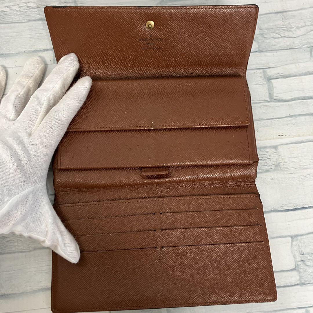 美品　60 LOUIS VUITTON ルイヴィトン　三つ折り財布　長財布