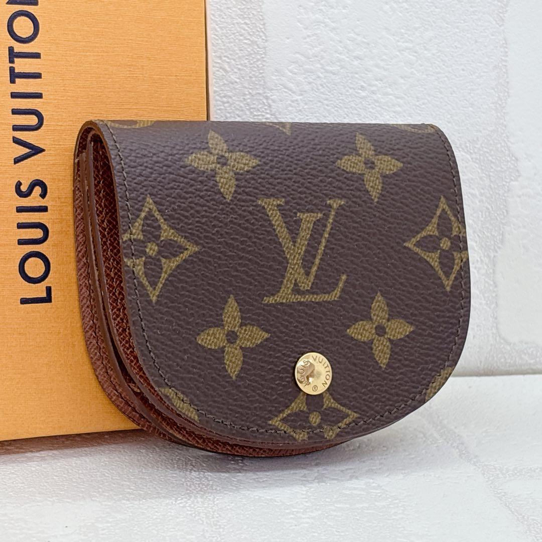 美品✨ ルイヴィトン VUITTON モノグラム ポルトモネ グゼ コインケース