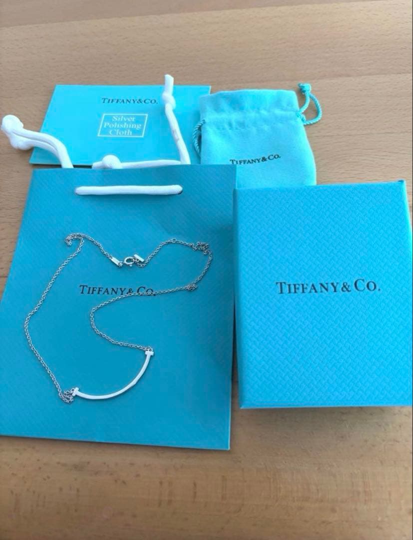 Tiffany & Co. シルバー スマイルネックレス★新品未使用★送料無料★