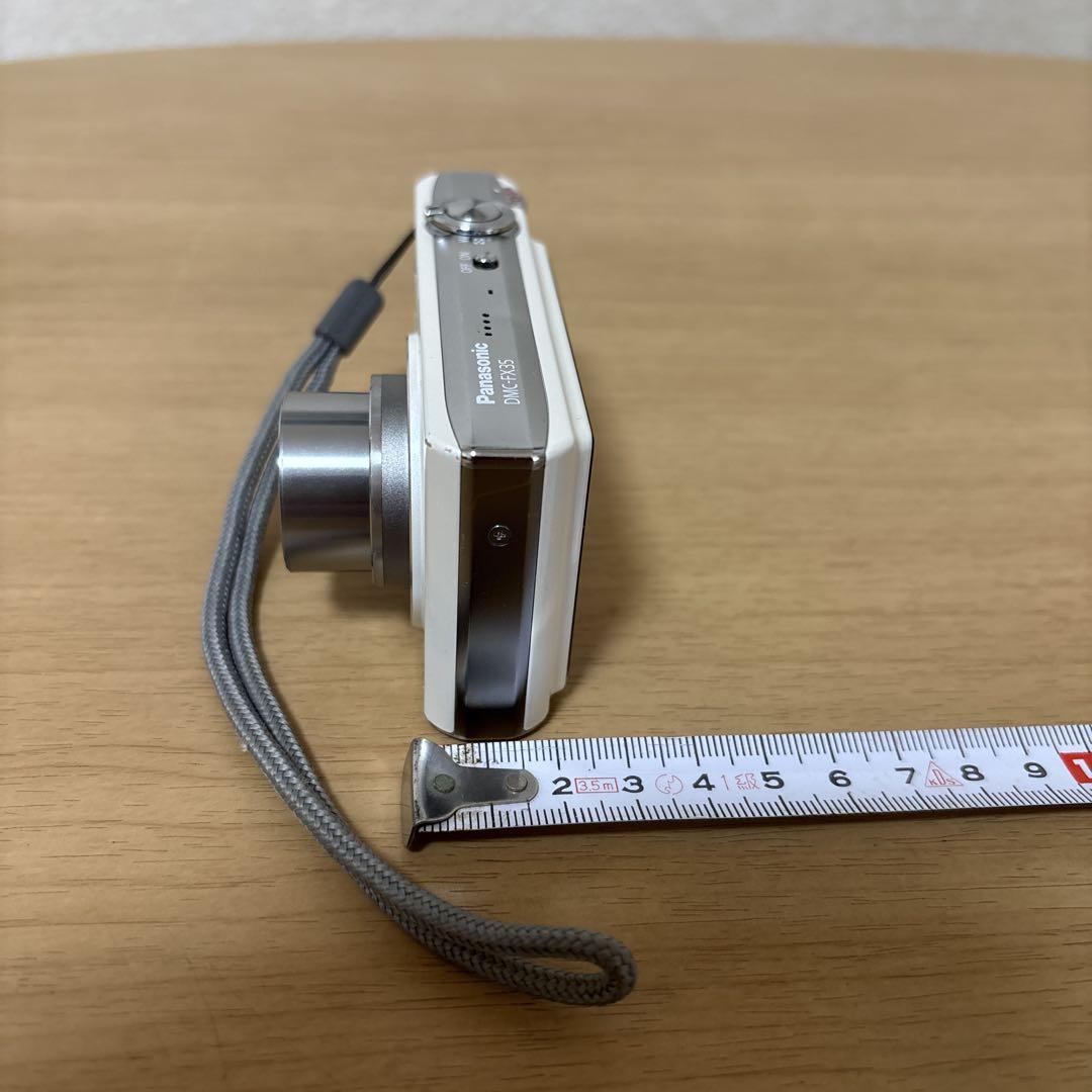 パナソニック　コンデジLUMIX DMC-FX35 ホワイト 中古品【動確済】