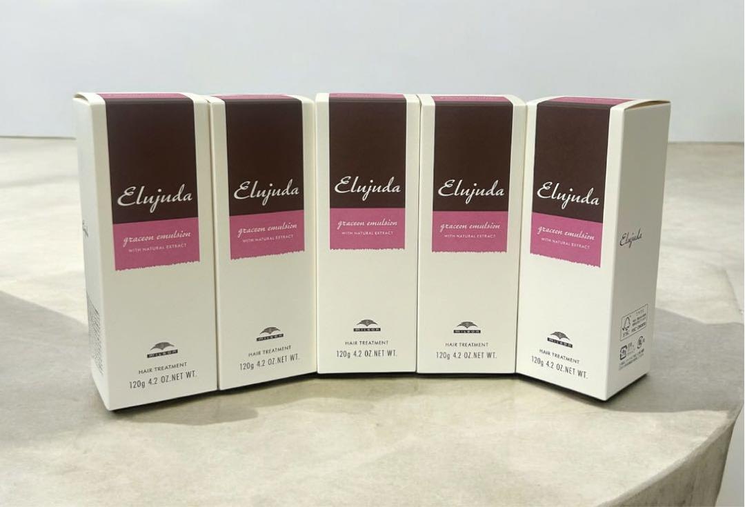 ミルボン エルジューダ グレイスオンエマルジョン 120g 5本セット