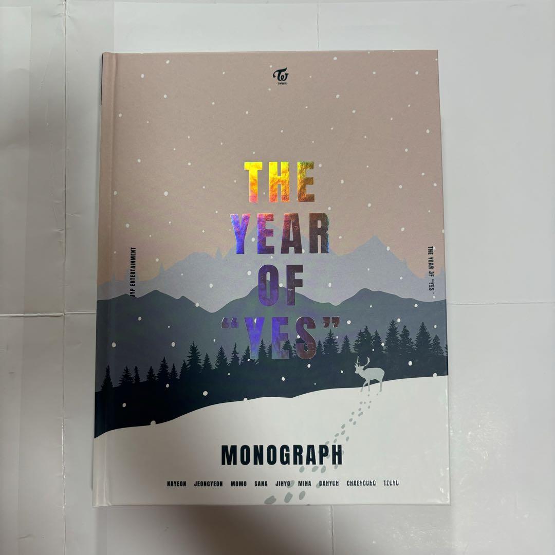 TWICE YEAR OF YES MONOGRAPH トレカ 写真集