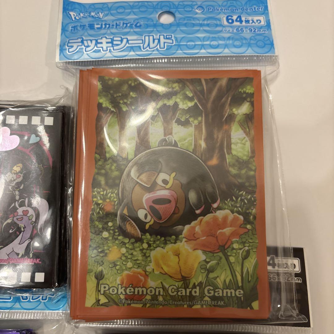 デッキシールド　まとめ売り ポケモンカードゲーム デッキシールド プレミアム・グロス 悪