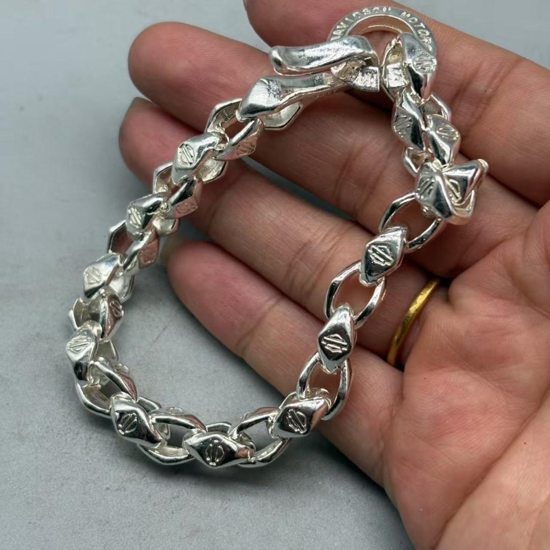 シルバー925 ヴィンテージ ハーレーダビットソン チェーン
