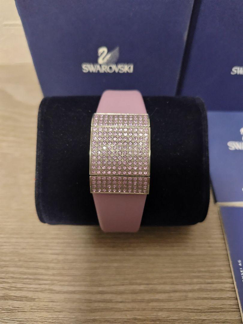 スワロフスキー Swarovski レディース腕時計 カバー式