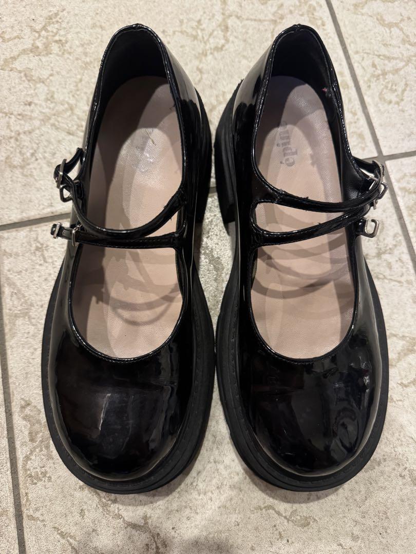 エピヌ　epine double strap goa pumps 24.5