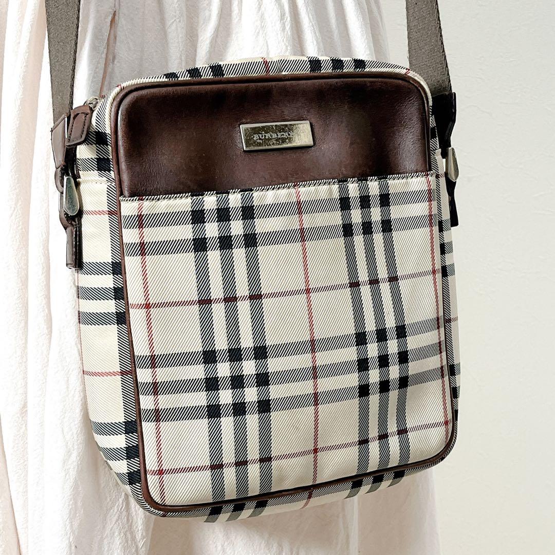 ☆BURBERRY バーバリー ノバチェック チェックショルダーバッグ