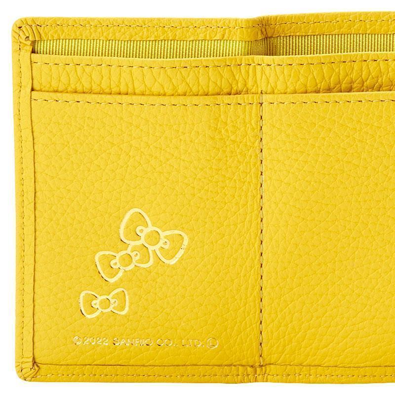 【新品・未使用】ハローキティ 三つ折り 財布 【レモン】 新品・未使用】ハローキティ 三つ折り 財布 【レモン】