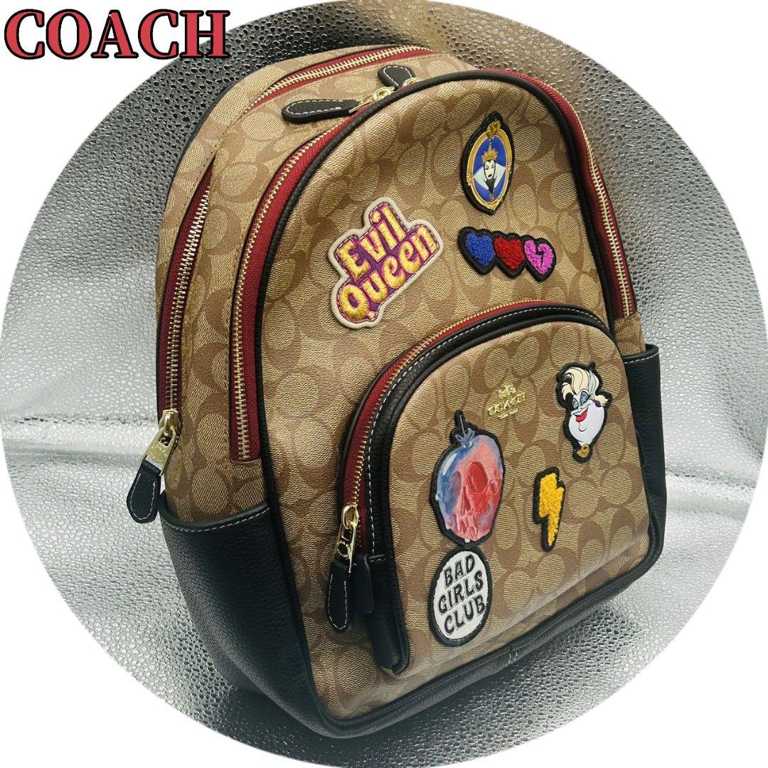 新品 コーチ COACH リュックサック コート バックパック カーキ