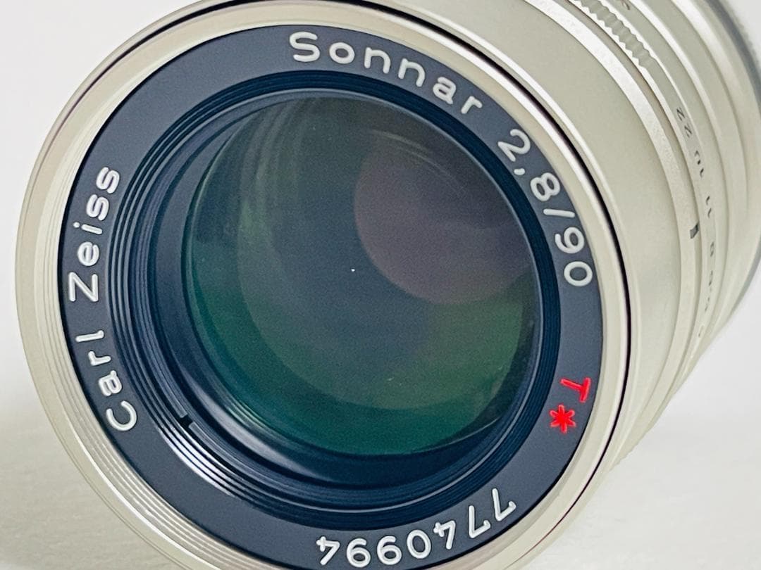 コンタックス CONTAX Sonnar T* 90mm F2.8 クローム