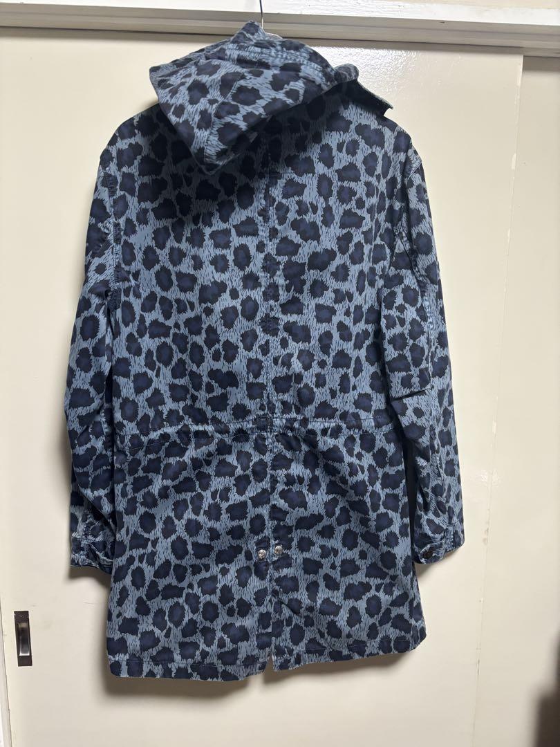 Pretty Green プリティーグリーン　レオパード柄のモッズコート　総柄