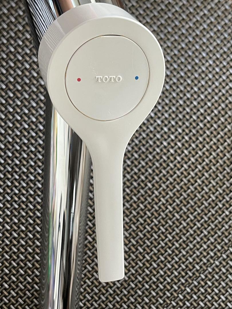 TOTO ∥ 台付シングル混合水栓（エコシングル、共用）【TKS05302J】