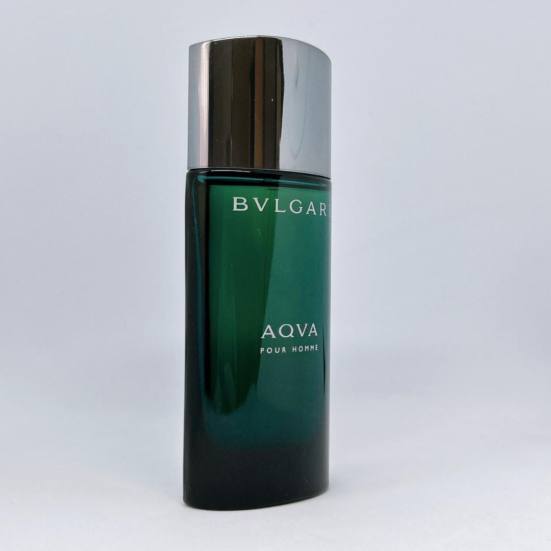 希少レアボトル★ほぼフル満 ブルガリ アクア プールオム 香水 30ml 箱付き
