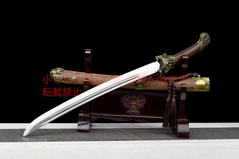 小龍虎  古兵器 武具 刀装具 日本刀 模造刀 一体マンガン鋼