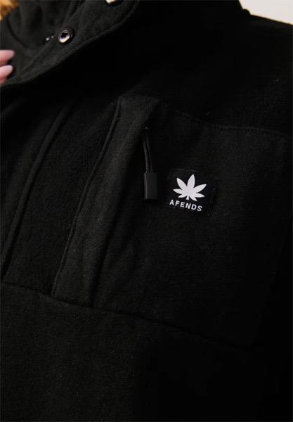 『AFENDS』Hemp Panel Crew Neck Jumper