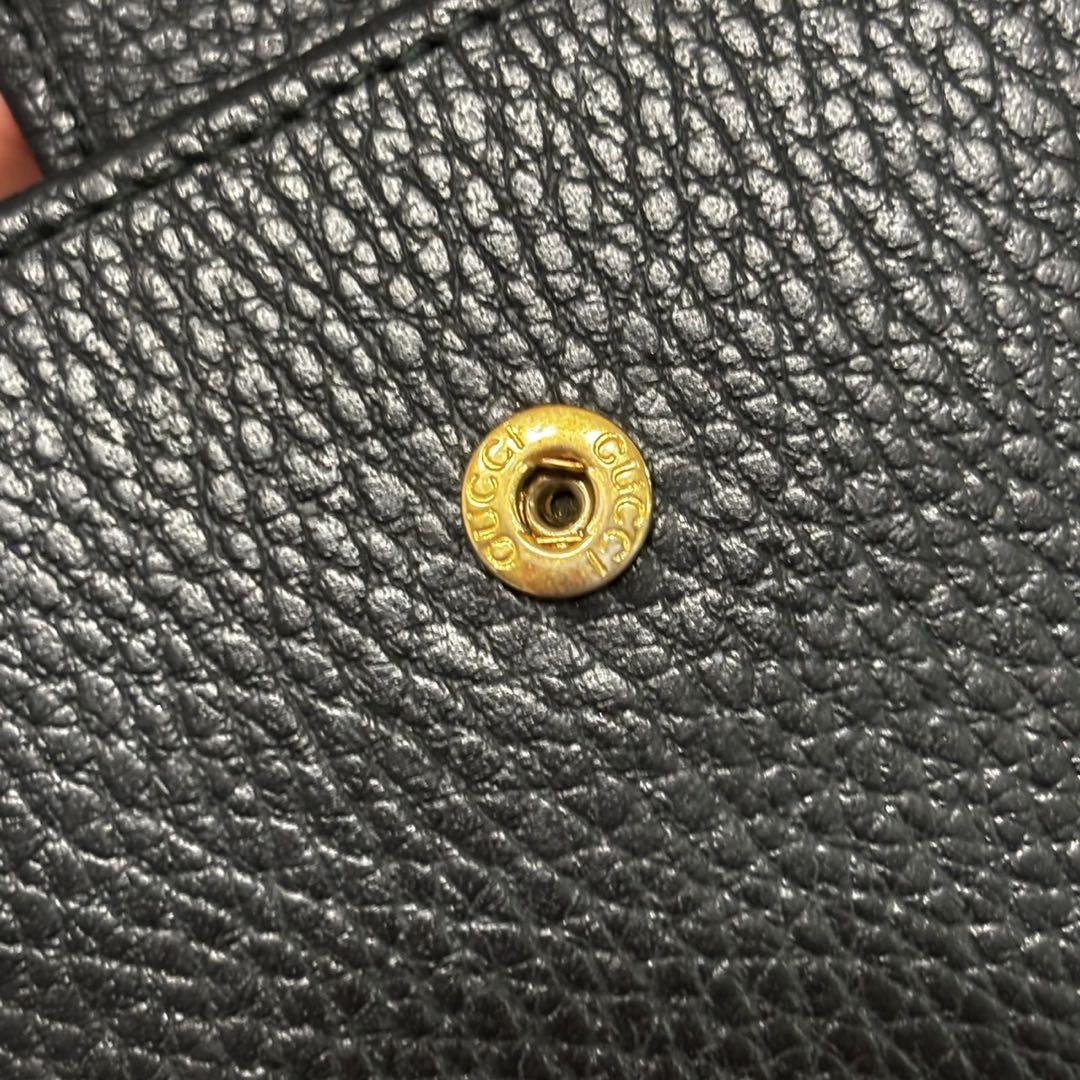 最終値下げ GUCCI GGマーモント 二つ折り財布　グッチ