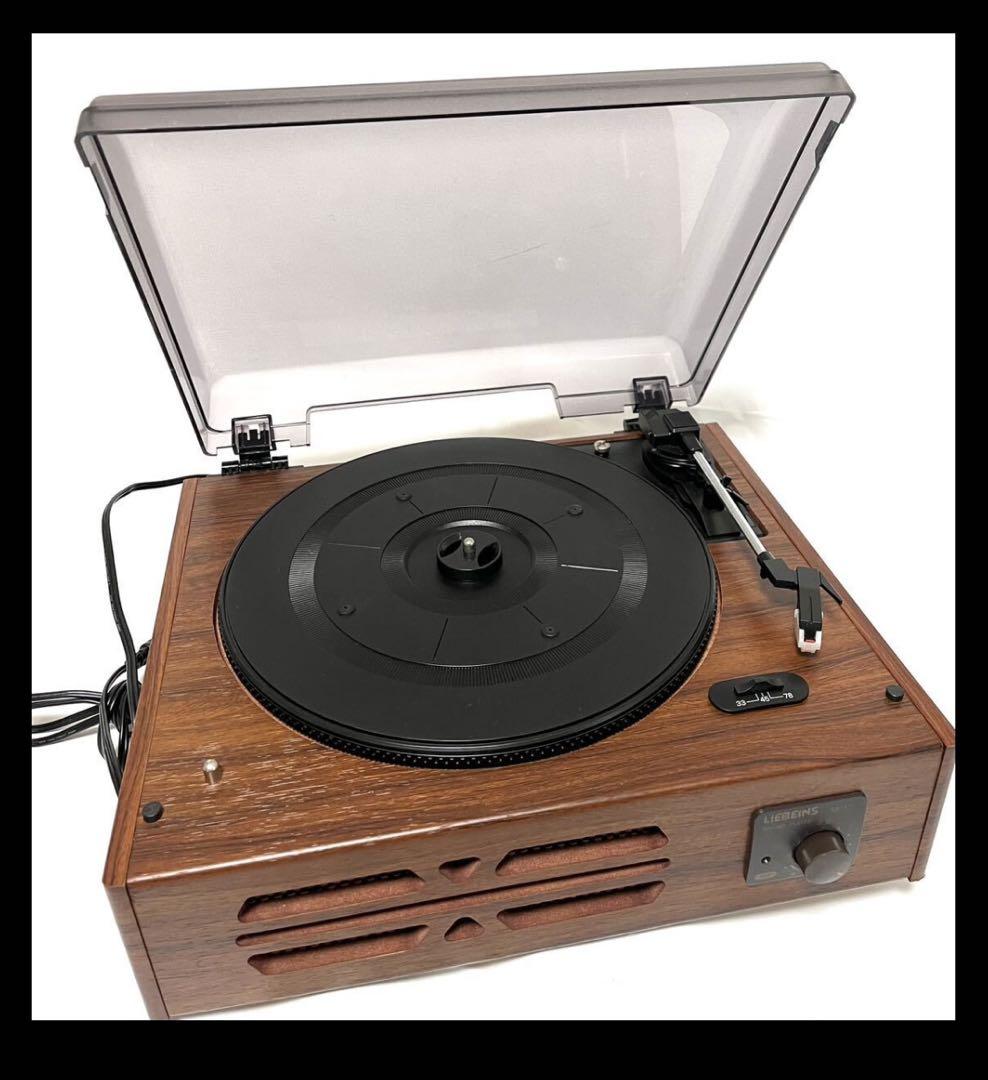 LIEBEINS 卓上型 レコードプレーヤー LS-11 超美品 LIEBEINS 卓上型 レコードプレーヤー LS-11 - メルカリ