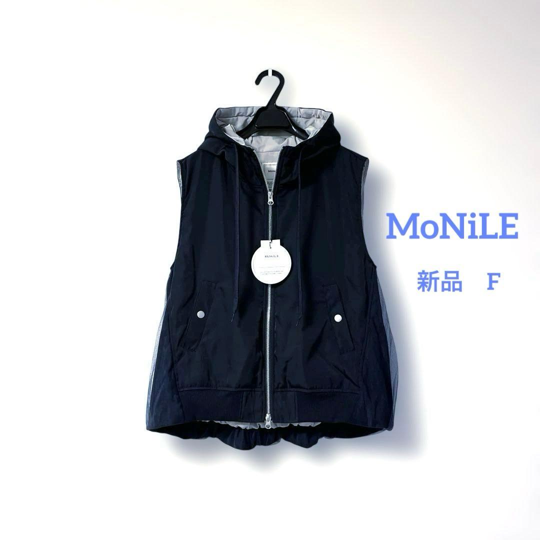 ︎ ︎MoNiLE MA-1×バックチュールパーカーベスト SIZE SCOT CLUB