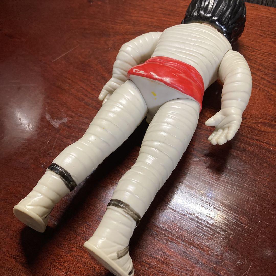 当時物　タイガーマスク　エジプトミイラ　中嶋製作所　ソフビ　フィギュア