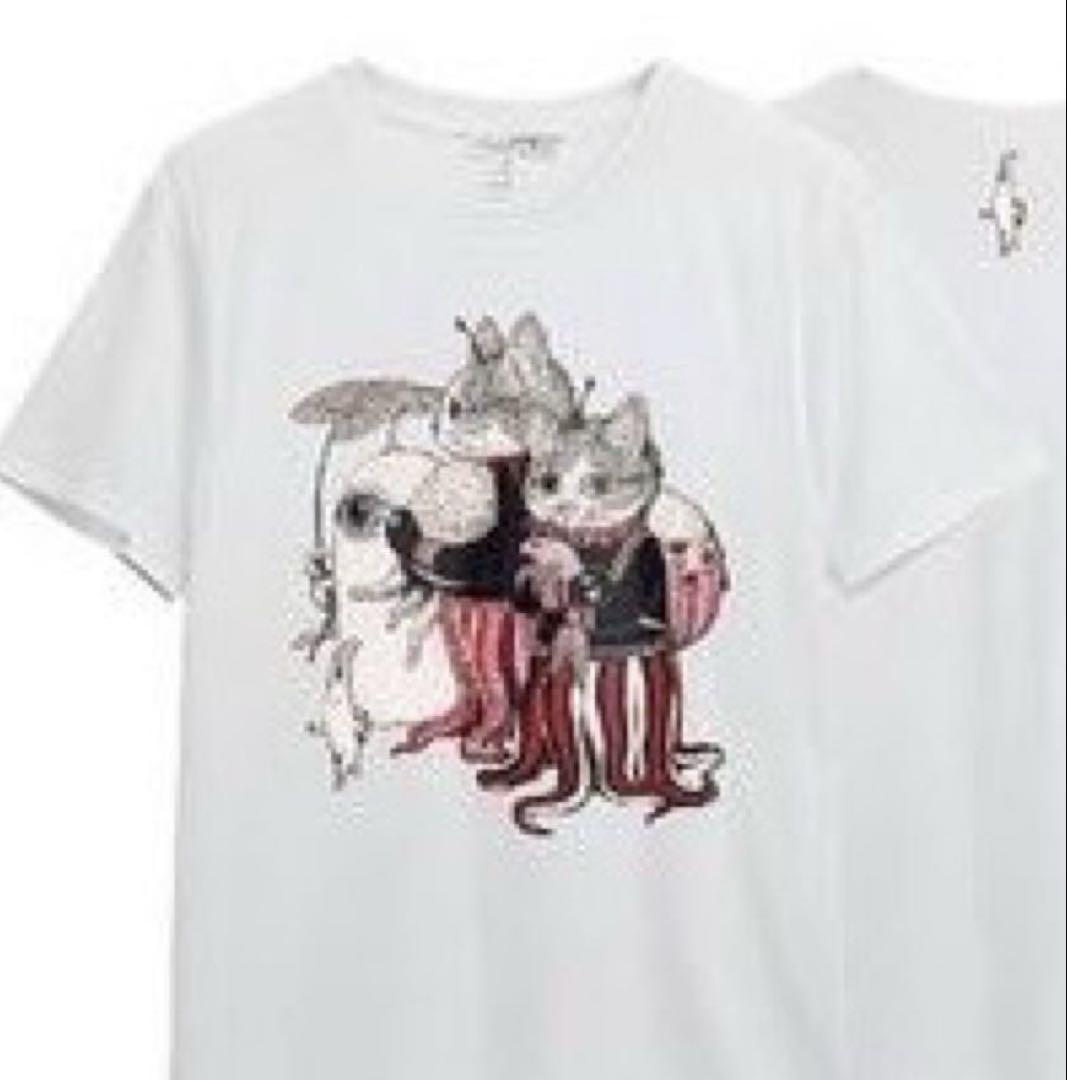 韓国 ヒグチユウコ 特別展　限定　Tシャツ② secret forest おまけ