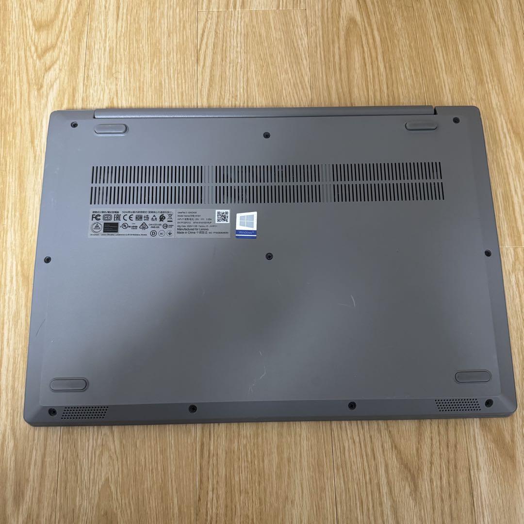 中古品　ノートパソコン　Lenovo 81W1 パソコン