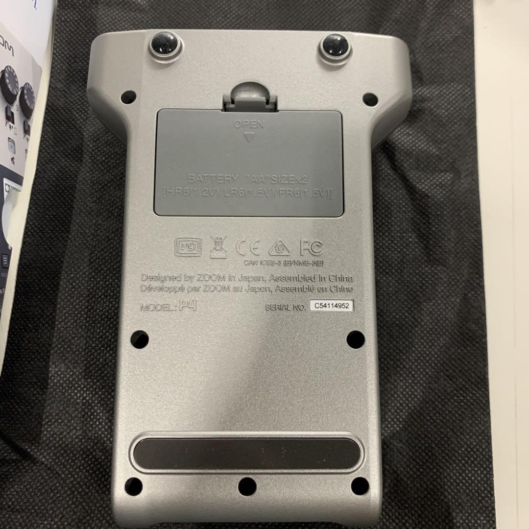 ジャンク　Q3392 ZOOM PodTrak P4 ジャンク Q3392 ZOOM PodTrak P4 - メルカリ