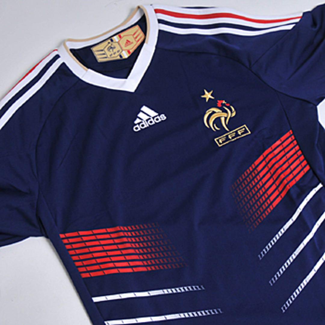 adidas フランス代表 2010年ホーム ユニフォーム レプリカ