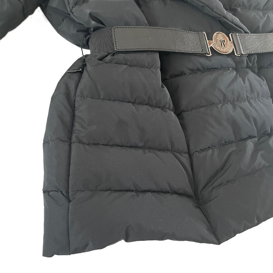 MONCLER PREMIERE ベルト付き ダウンジャケット ブラック MONCLER PREMIERE ベルト付き ダウンジャケット ブラック