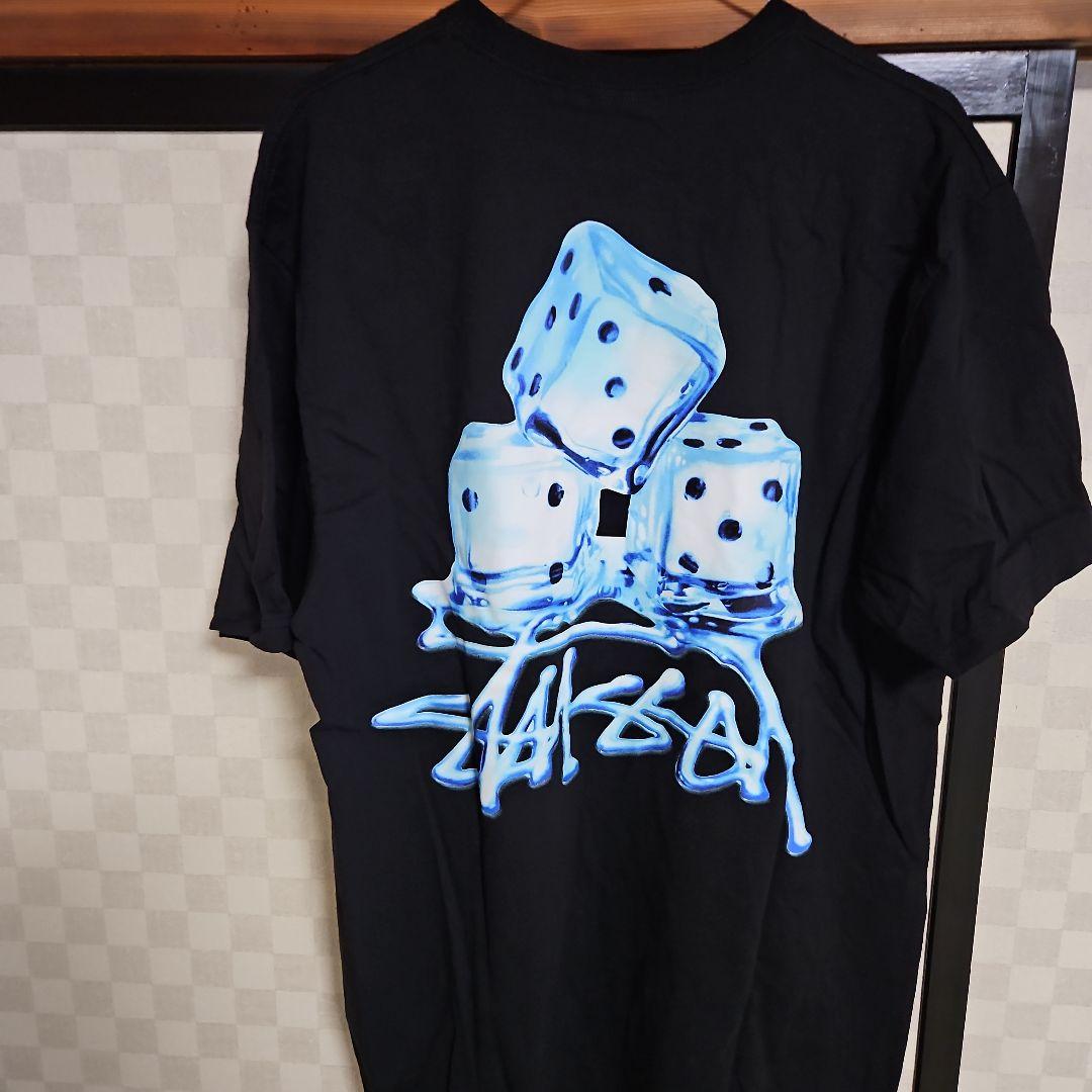 Stussy サイコロ グラフィック Tシャツ 黒 - メルカリ