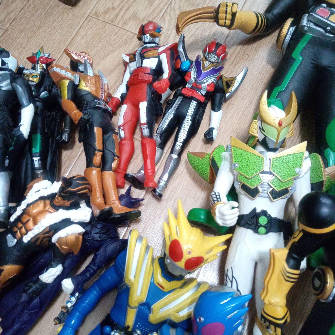 仮面ライダー　ソフビ人形