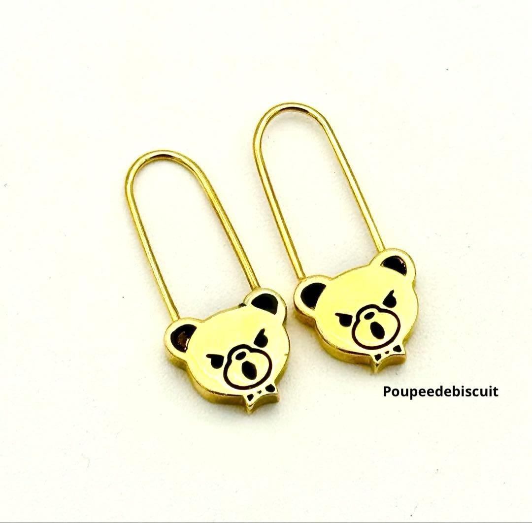 ヒステリックグラマー、BEARピアス HYSTERIC GLAMOUR（ヒステリックグラマー）の「BEAR ピンピアス