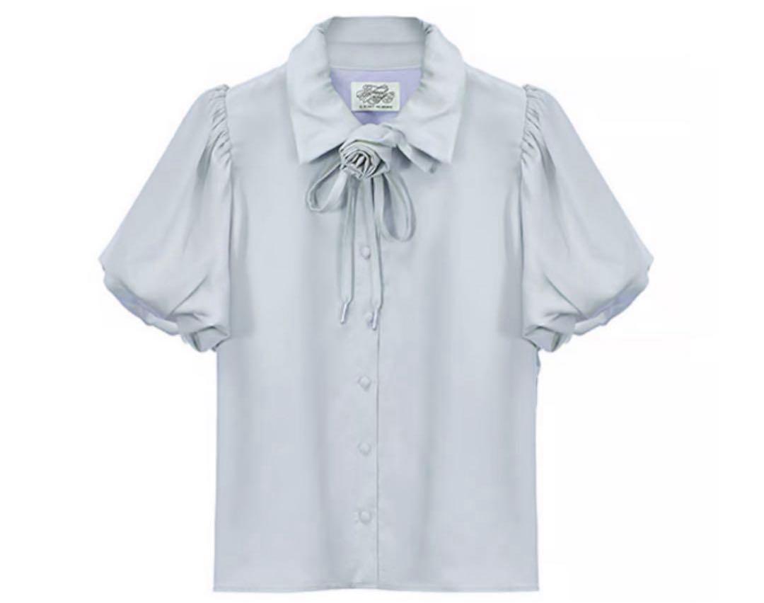 トリートユアセルフ Treat ürself Rose blouse