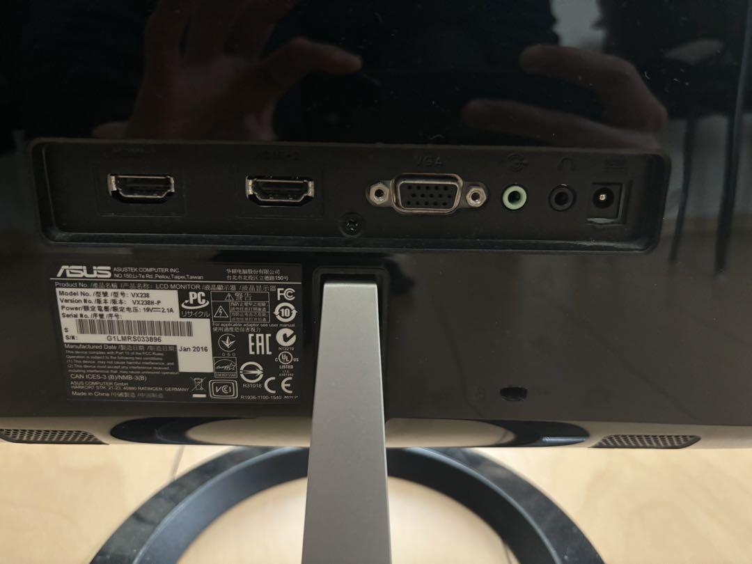 ASUS ゲーミングモニター 23型フルHD VX238H-P PS5対応