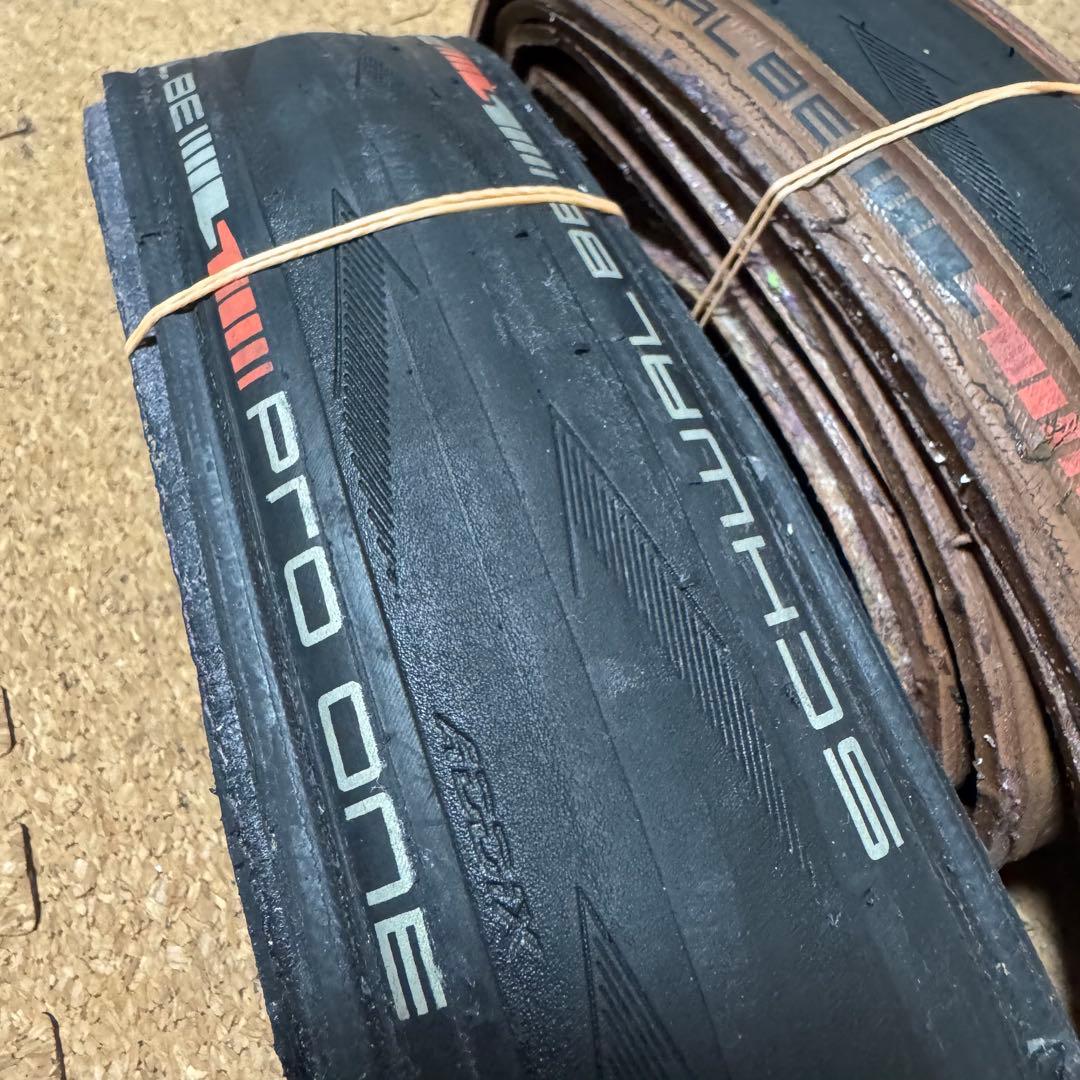 SCHWALBE シュワルベ プロワン チューブレス タイヤ 2本 25c - メルカリ