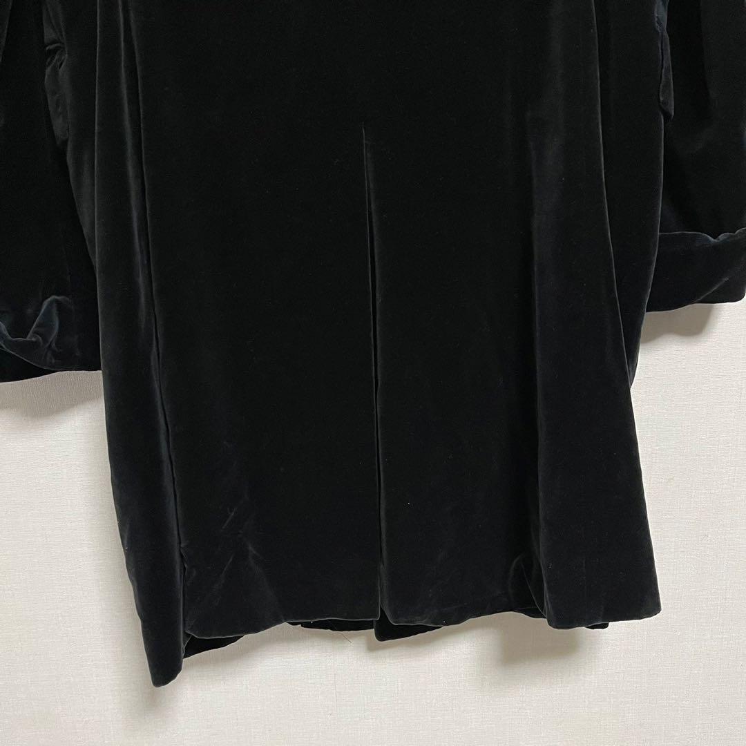 Paul Smith★ベルベット ベロア ロングコート 高級 コットン 綿