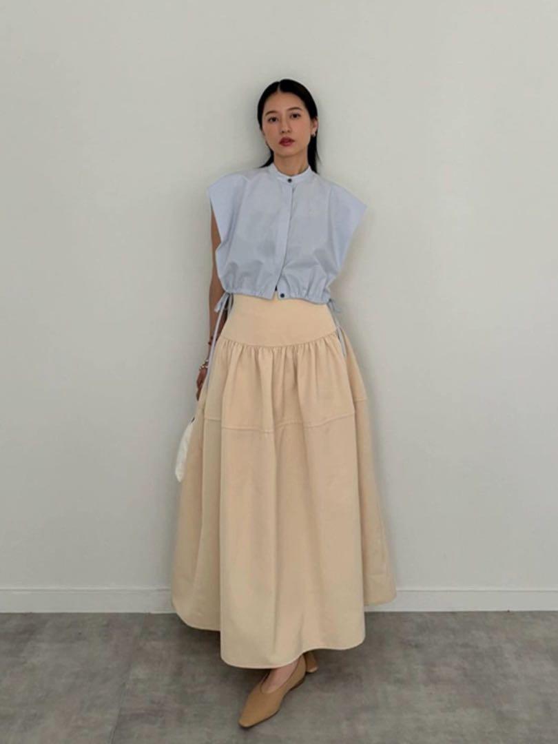 クラネ CLANE GATHERED VOLUME SKIRT - メルカリ