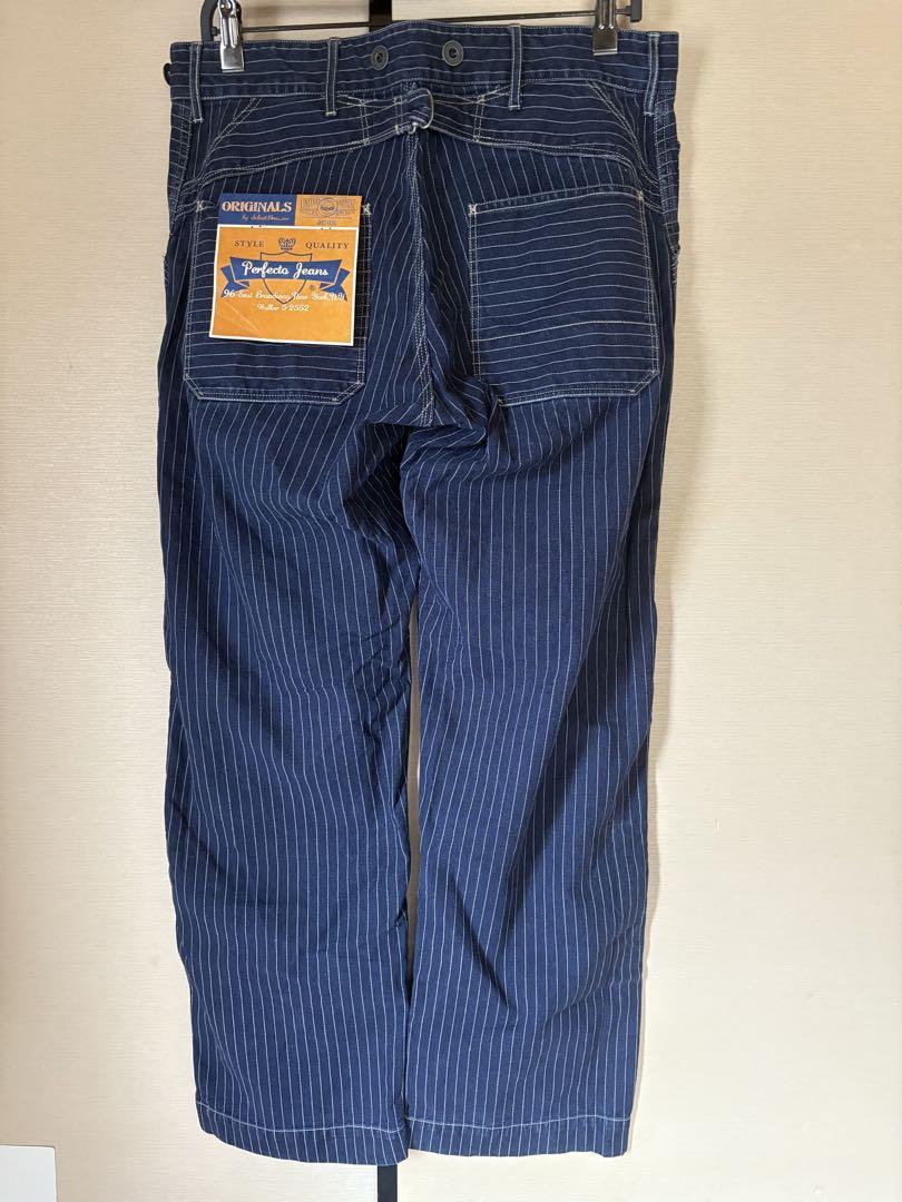Schott ショット　ヒッコリーデニムパンツ 32