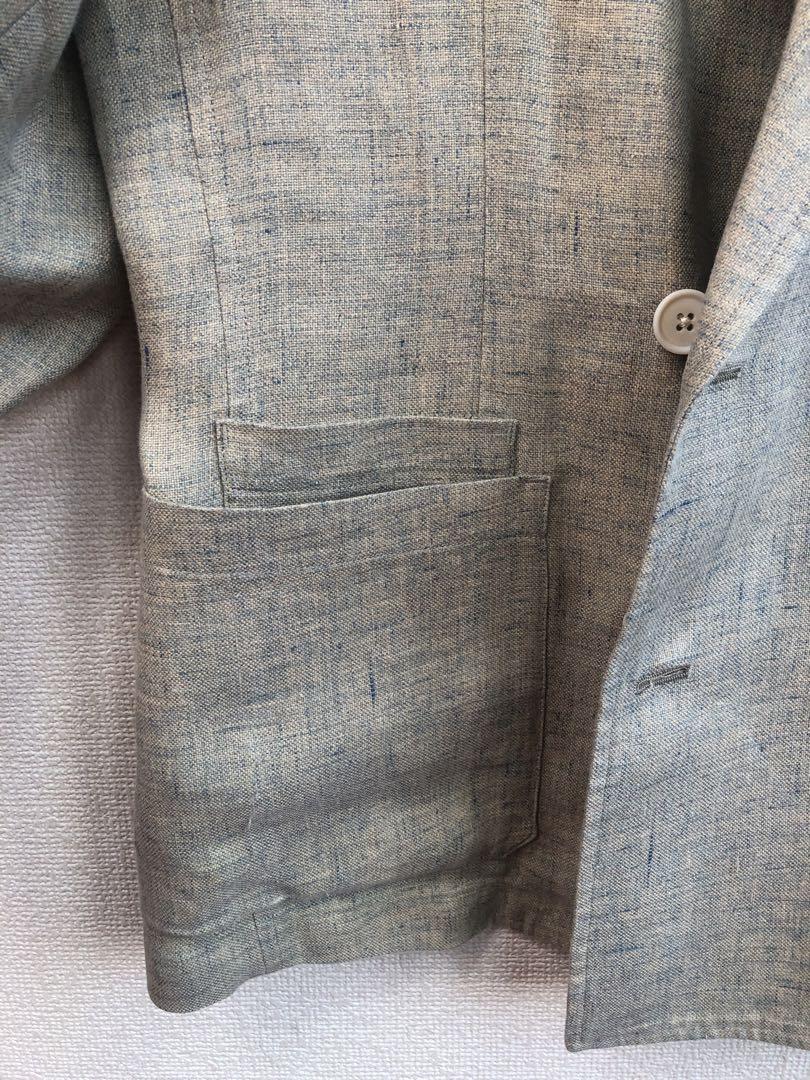 【GW最終日限定】CABaN メランジリネンテーラードジャケット