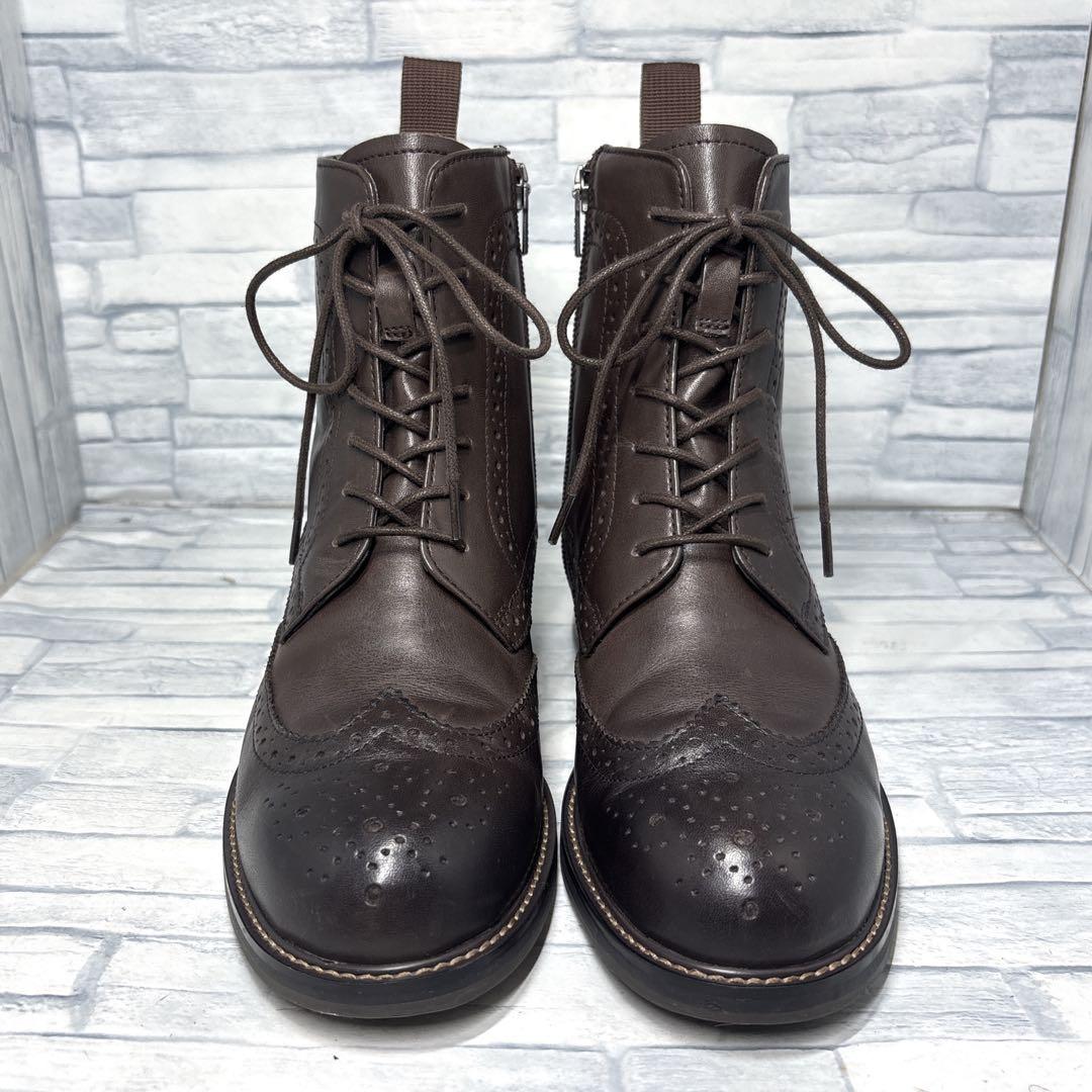 ✨極美品✨リーガル レースアップブーツ ゴアテックス ダークブラウン 23cm ✨極美品✨リーガル レースアップブーツ ゴアテックス ダークブラウン 23cm