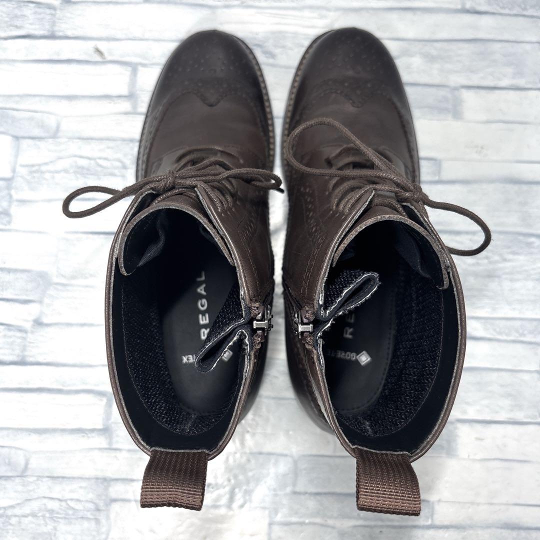 ✨極美品✨リーガル レースアップブーツ ゴアテックス ダークブラウン 23cm ✨極美品✨リーガル レースアップブーツ ゴアテックス ダークブラウン 23cm